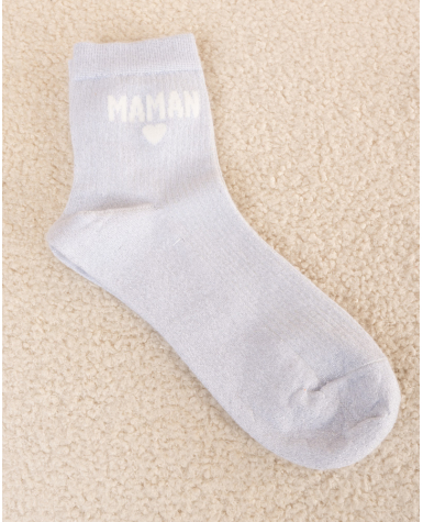 Chaussettes Maman lurex