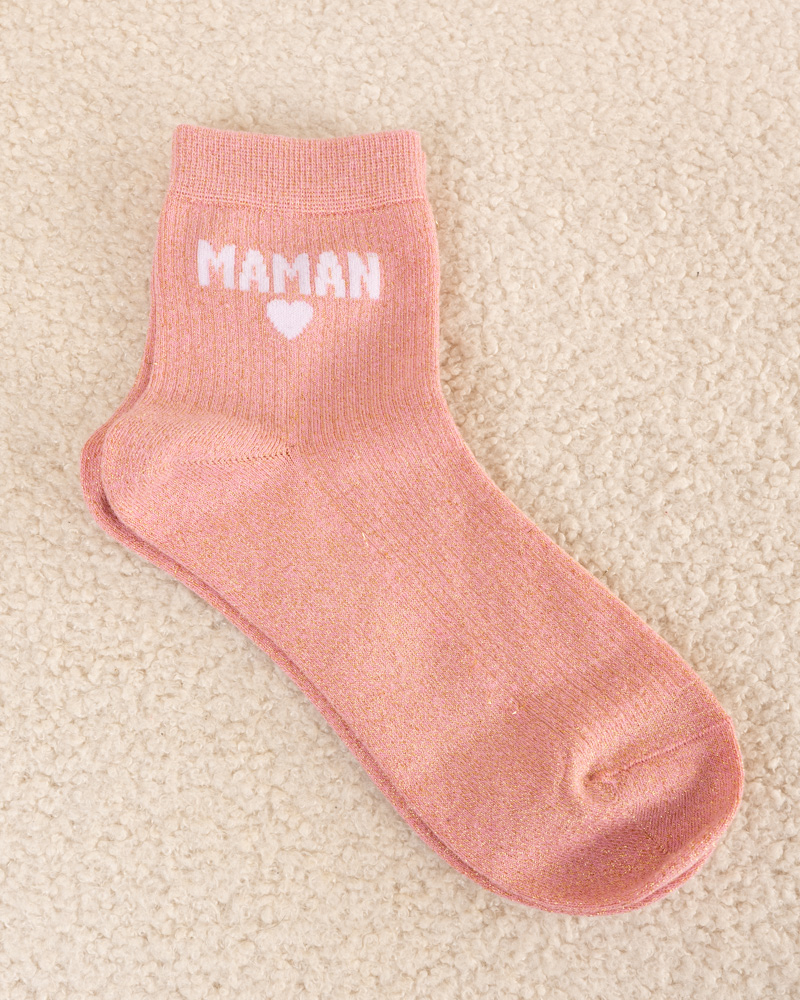 Chaussettes Maman lurex