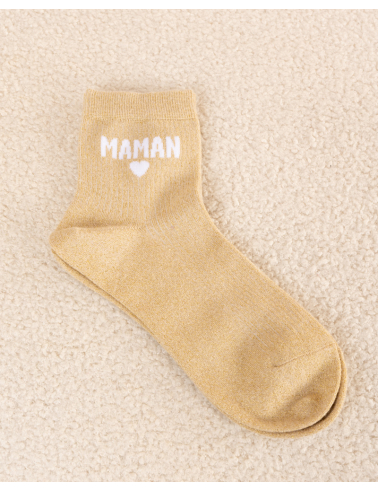 Chaussettes Maman lurex