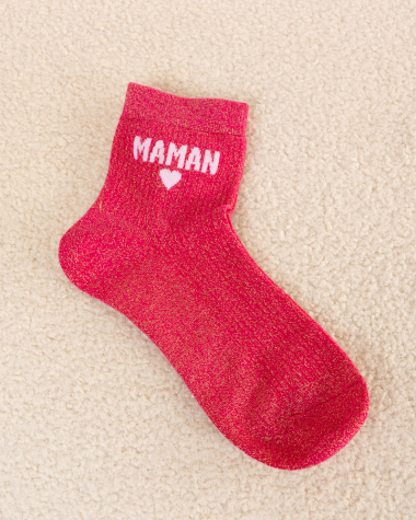 Chaussettes Maman lurex