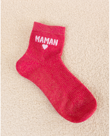 Chaussettes Maman lurex