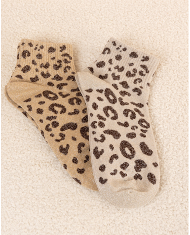 Chaussettes Léo lurex
