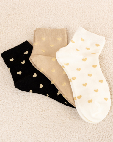 Chaussettes coeurs