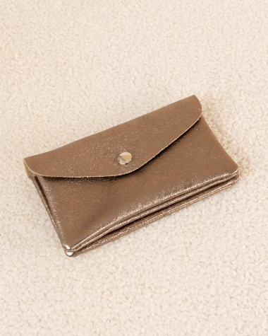 Porte monnaie cuir