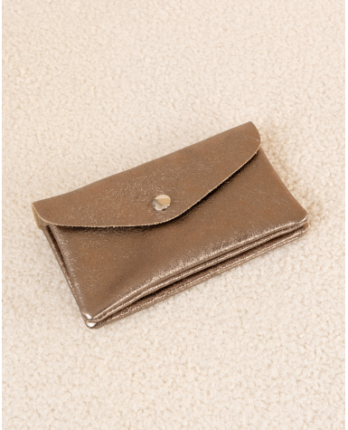 Porte monnaie cuir
