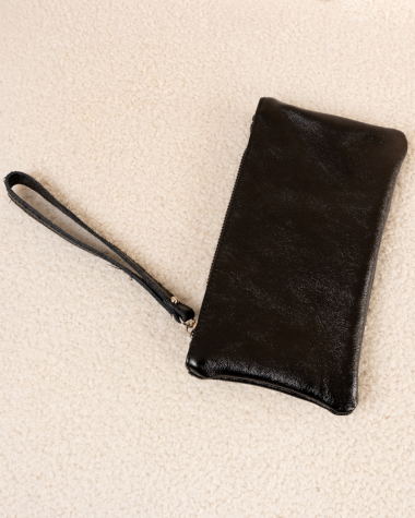 Pochette cuir