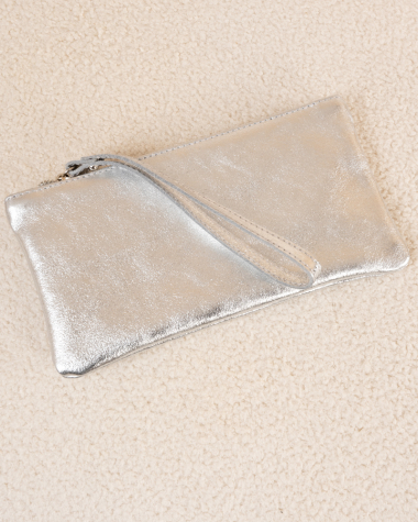 Pochette cuir
