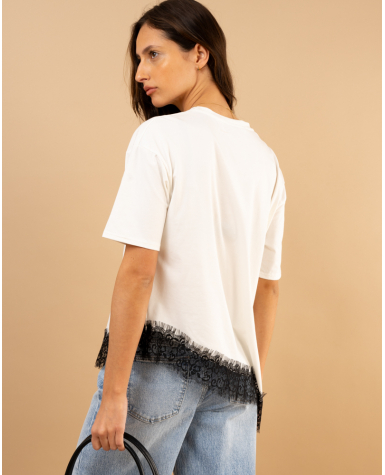 T-Shirt dentelle