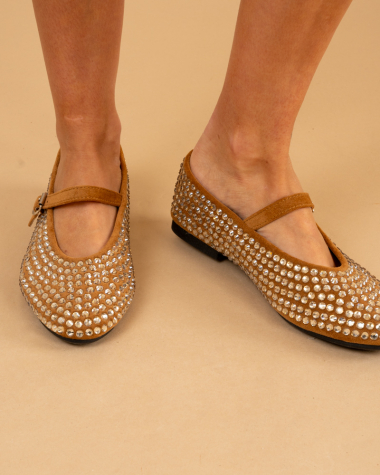 Ballerines strass