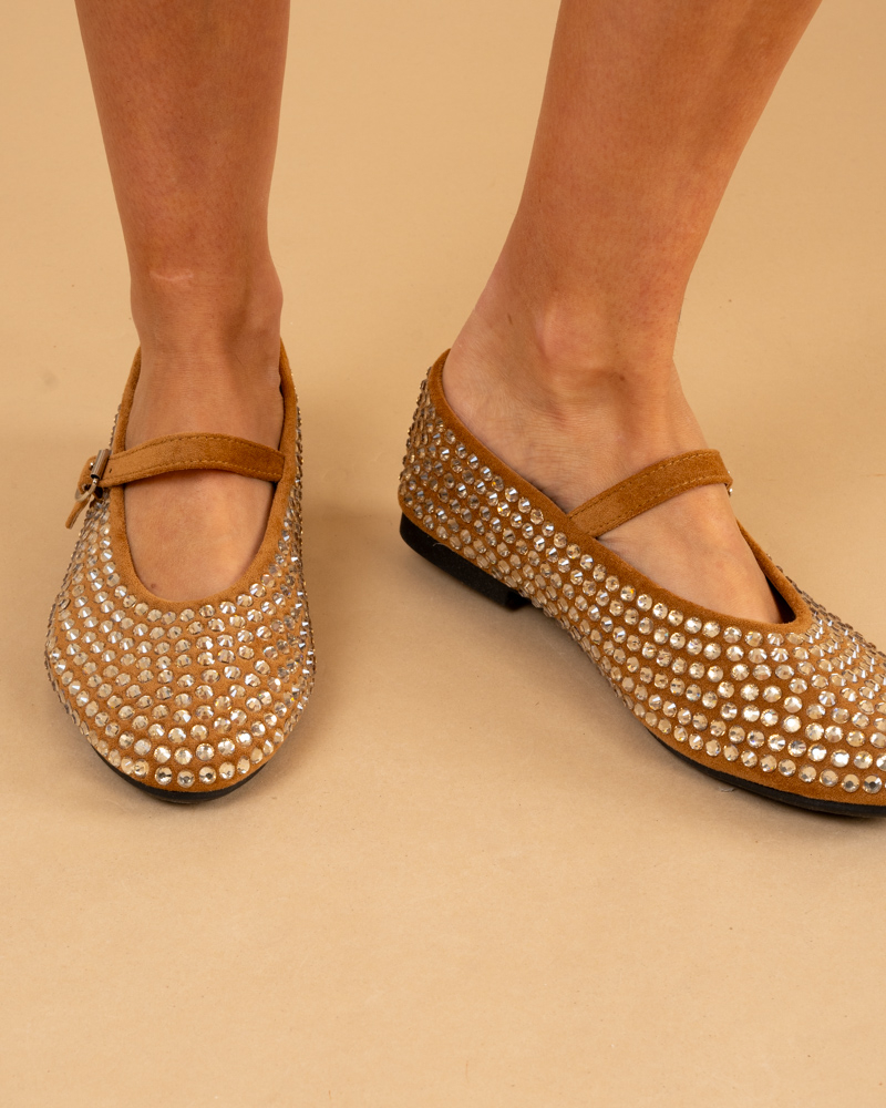Ballerines strass