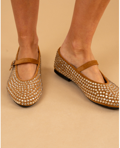 Ballerines strass