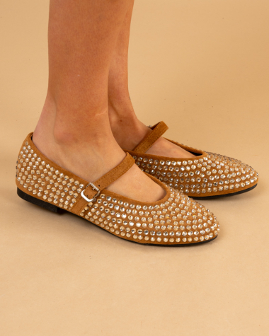 Ballerines strass