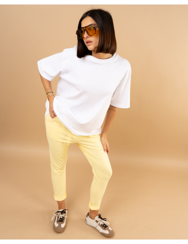 Jogging uni délavé