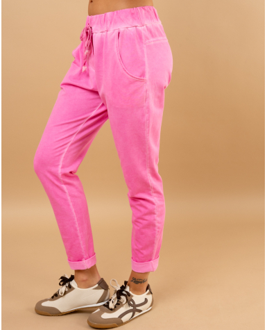 Jogging uni délavé