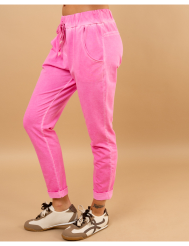 Jogging uni délavé