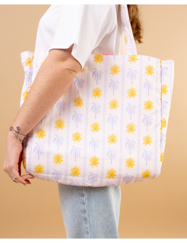 Sac rayures réversible