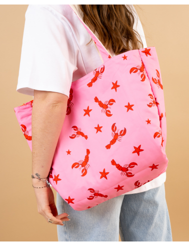 Sac rayures réversible