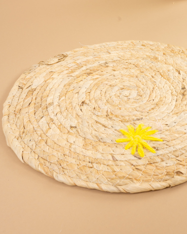 Set de table fleurs