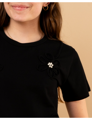 T-shirt fleurs