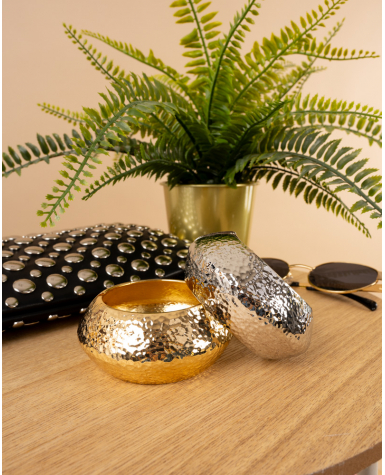 Bracelet large martelé