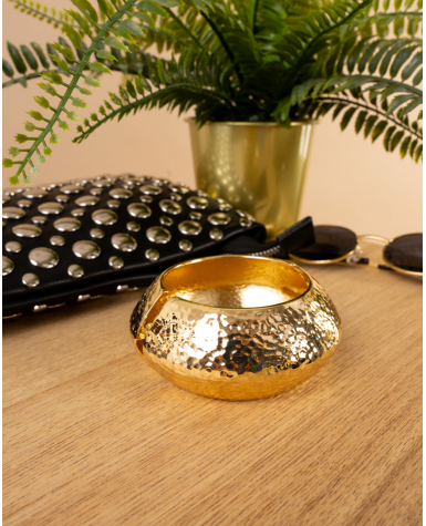 Bracelet large martelé