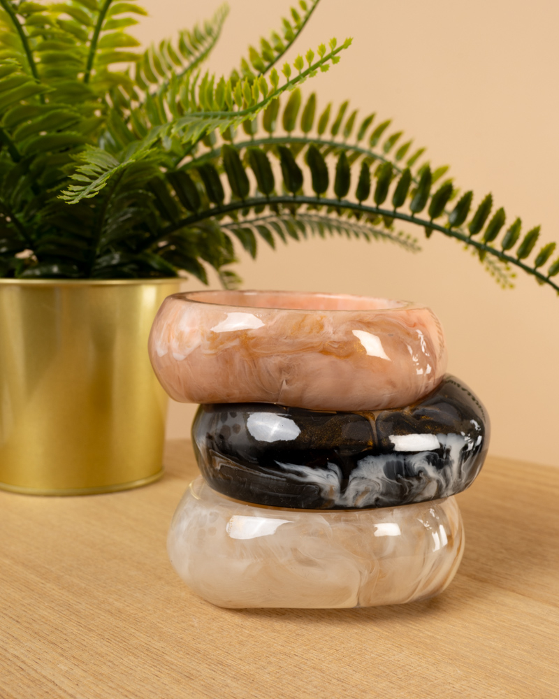 Bracelet effet marbre