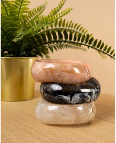 Bracelet effet marbre