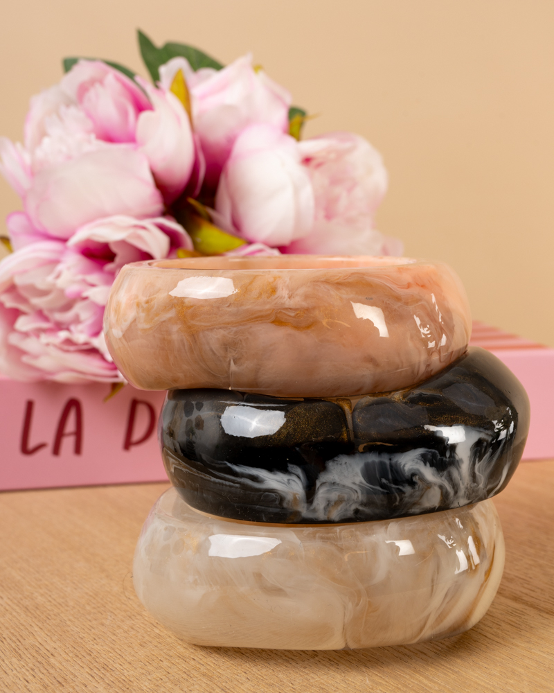 Bracelet effet marbre