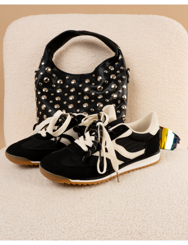 Baskets lacets imprimés