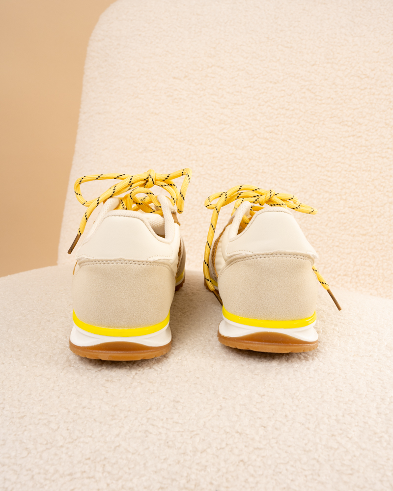 Baskets lacets imprimés