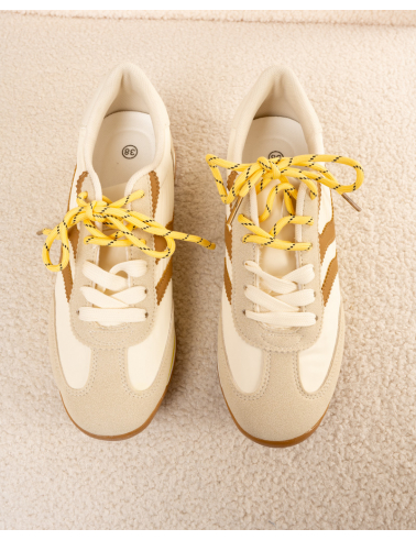 Baskets lacets imprimés