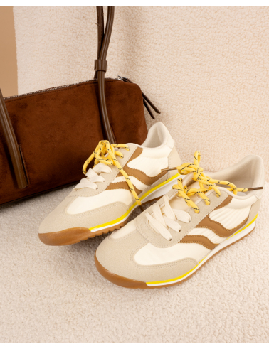 Baskets lacets imprimés