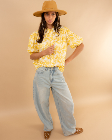 Jean ballon clair dirty