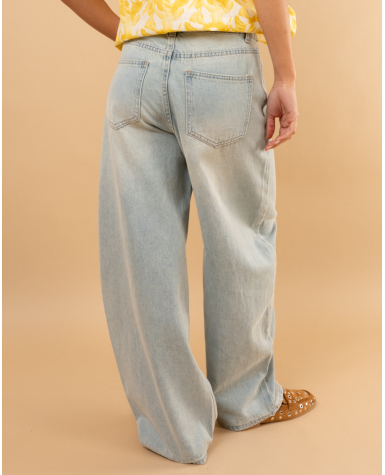 Jean ballon clair dirty