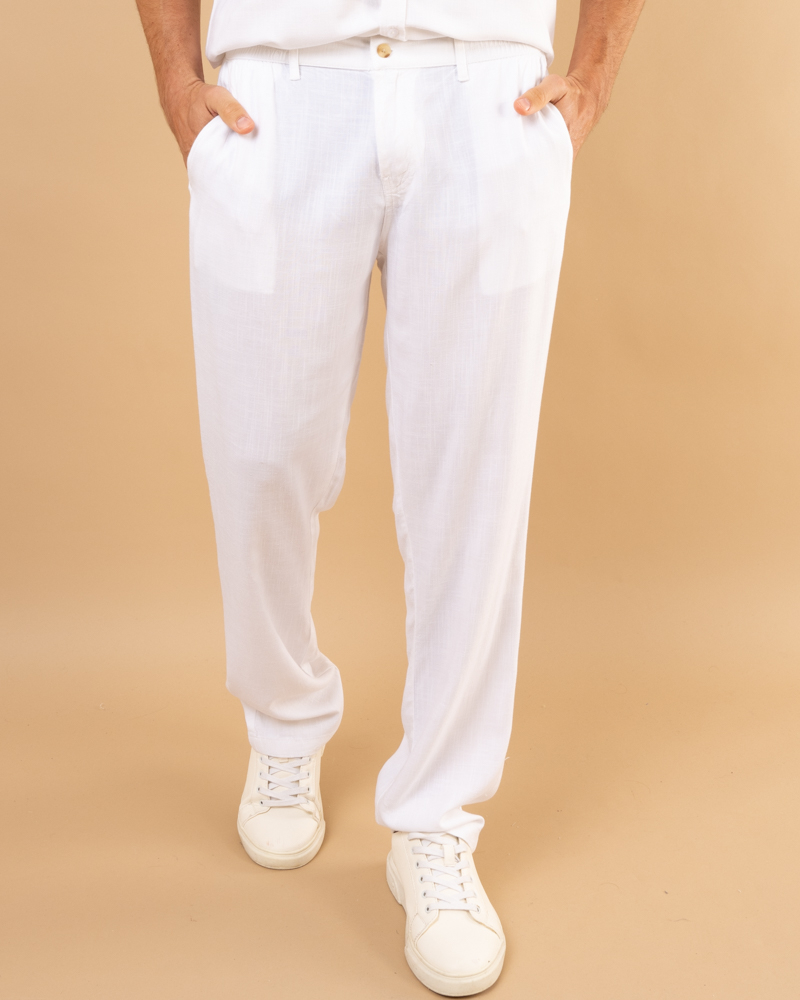 Pantalon lin