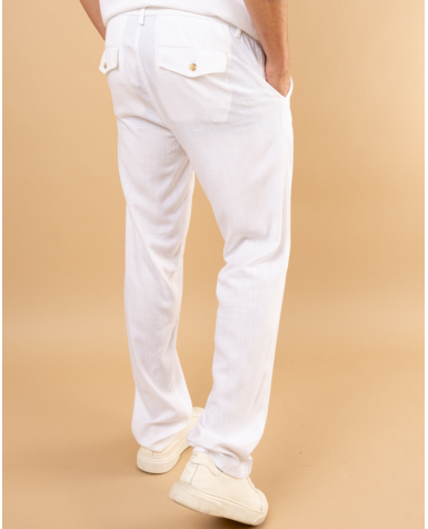 Pantalon lin