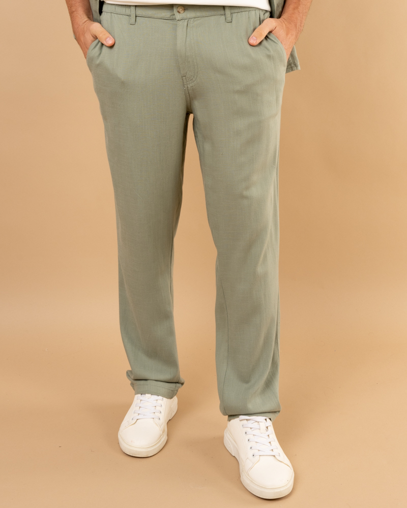 Pantalon lin