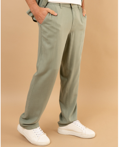 Pantalon lin