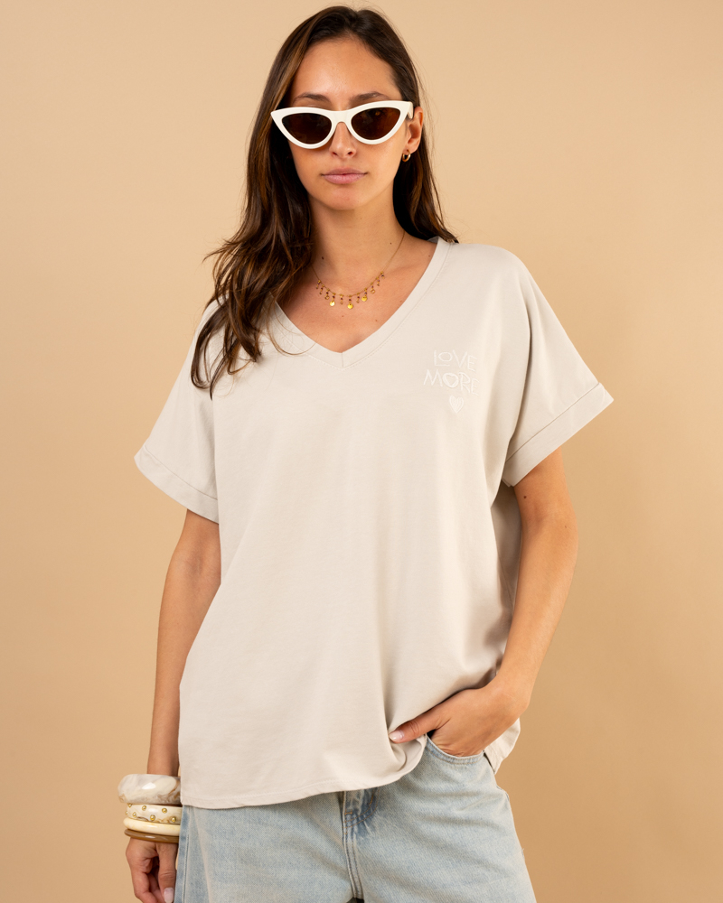 T-shirt love more