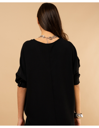 Blouse col en v