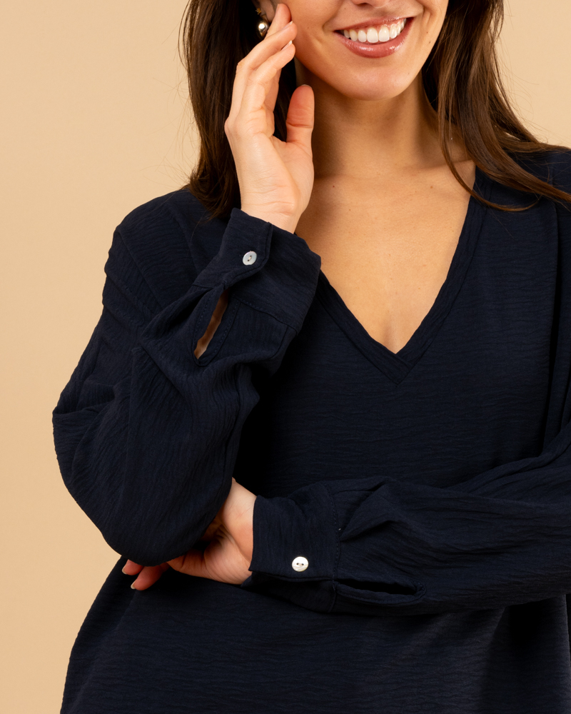 Blouse col en v Blouse col en v