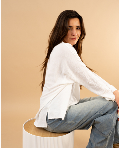 Blouse col en v Blouse col en v