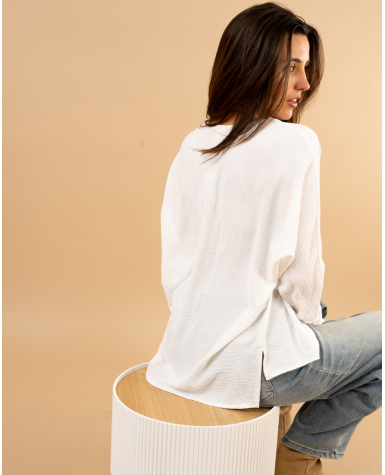 Blouse col en v Blouse col en v