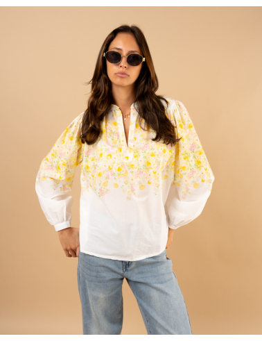 Blouse fleurs