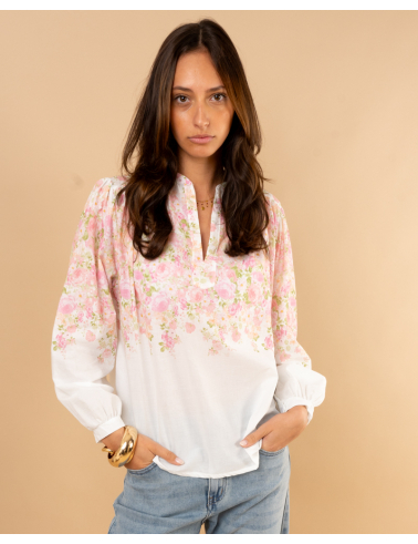 Blouse fleurs
