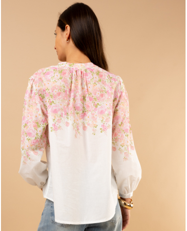 Blouse fleurs