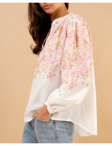 Blouse fleurs