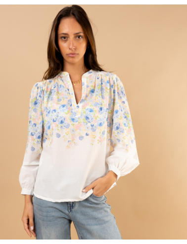 Blouse fleurs