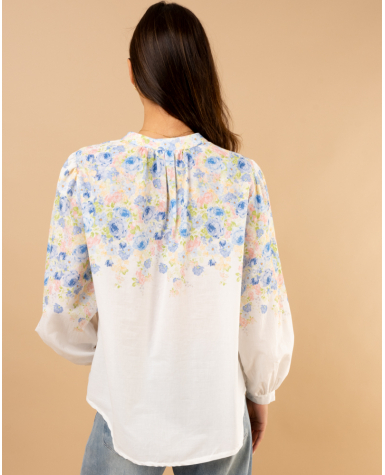 Blouse fleurs