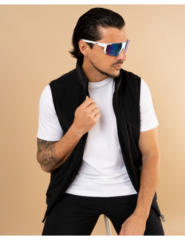 Veste sans manches zip